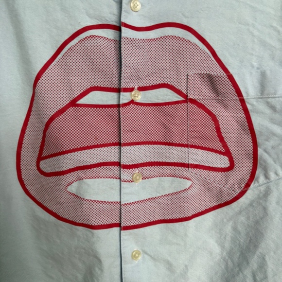 Coach x Tom Wesselmann button shirt Oxford XL - Picture 3 of 6